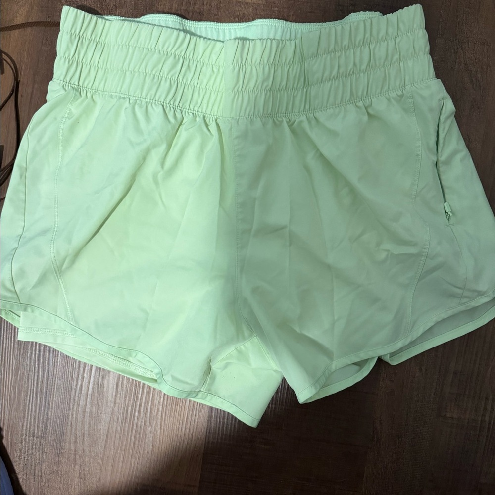 Lime green shorts
